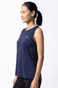 Zelocity Quick Dry Relaxed Tank Top - Naval Academy — thumbnail 3